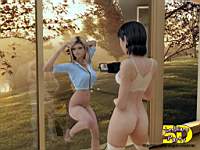 3d lesbians