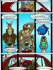 adult sonic furry art