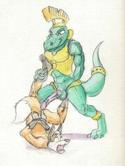 adult sonic furry art
