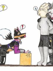 adult sonic furry art