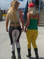 spandex models