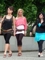 spandex models