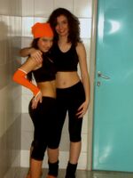 spandex models