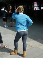 girls in spandex