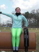 girls in spandex