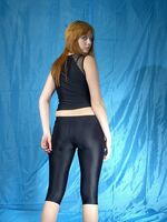 shiny spandex