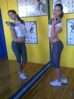 girls in spandex