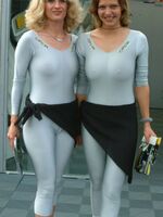 spandex models