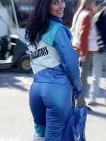 girls in spandex