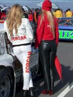 shiny spandex