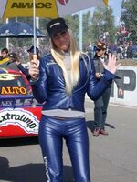 shiny spandex