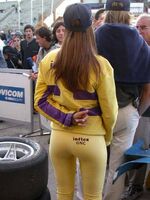 shiny spandex