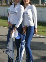 girls in spandex