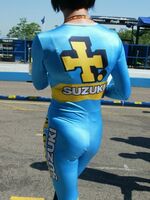 girls in spandex