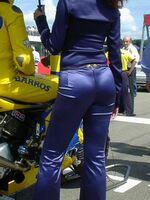 girls in spandex