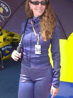 shiny spandex