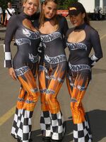 girls in spandex
