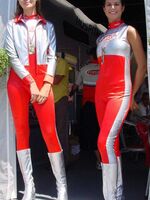 spandex models