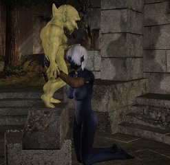 3D Monster porn