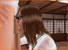 Don't be shy: sink into the world of 3D sex!