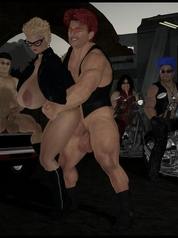 3d group party
