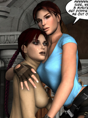 Interracial 3D sex orgies