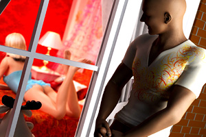Ebony sex demon