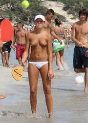 Candid teens in swimsuit or topless voyeur pictures at Matira Image 6