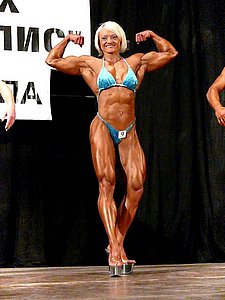 muscle woman