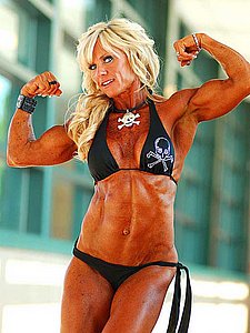 muscle woman