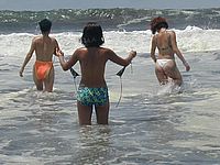 Nude Beach Voyeur