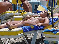 Nude Beach Voyeur