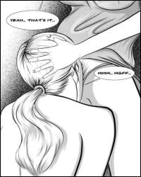 Pain comics: BDSM art in full colors