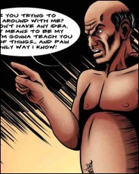 Pain comics: BDSM art in full colors