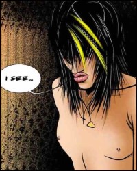 Pain comics: BDSM art in full colors