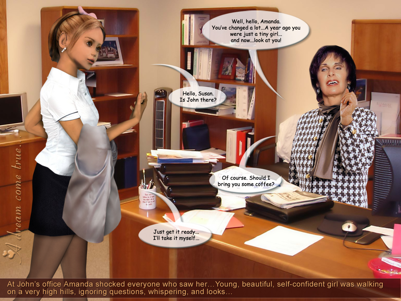 Here you'll find virgins being... 