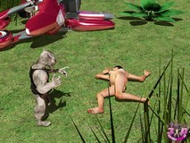 3d sex monster porn