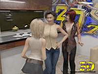 lesbian 3d