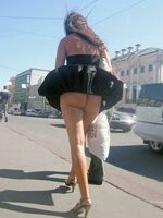 nude upskirt